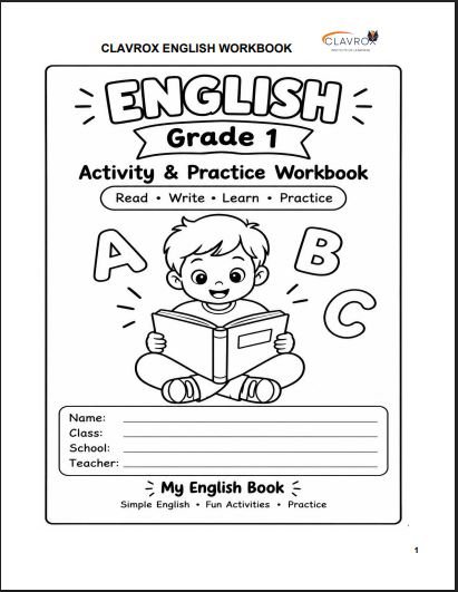 Clavrox Institute English Workbook